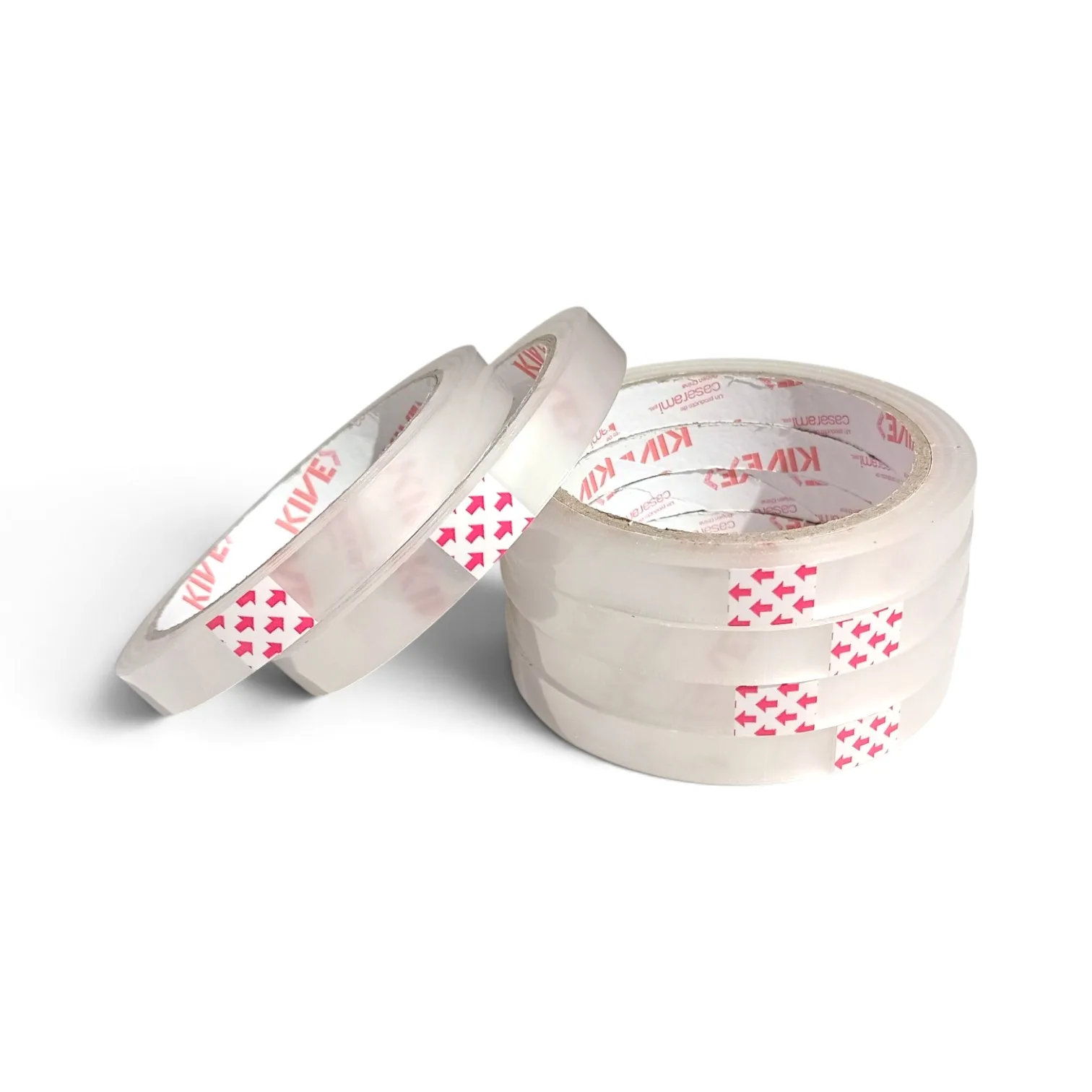 CINTA ADHESIVA X 6 - 12 MM X 60 MTS. - KIVE