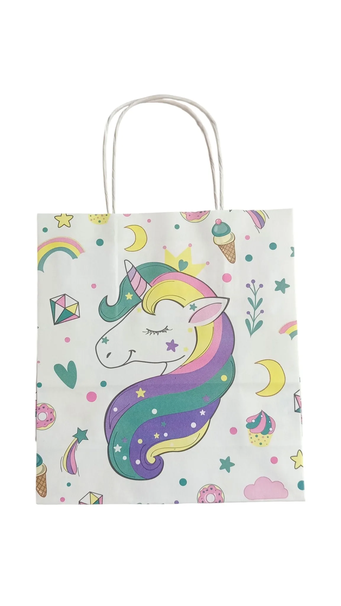 BOLSA FANTASIA 18X20 APROX. UNICORNIO