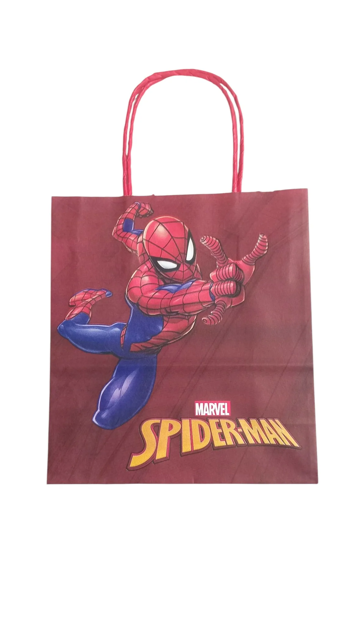 BOLSA FANTASIA MARVEL SPIDERMAN 18X08X20 APROX.