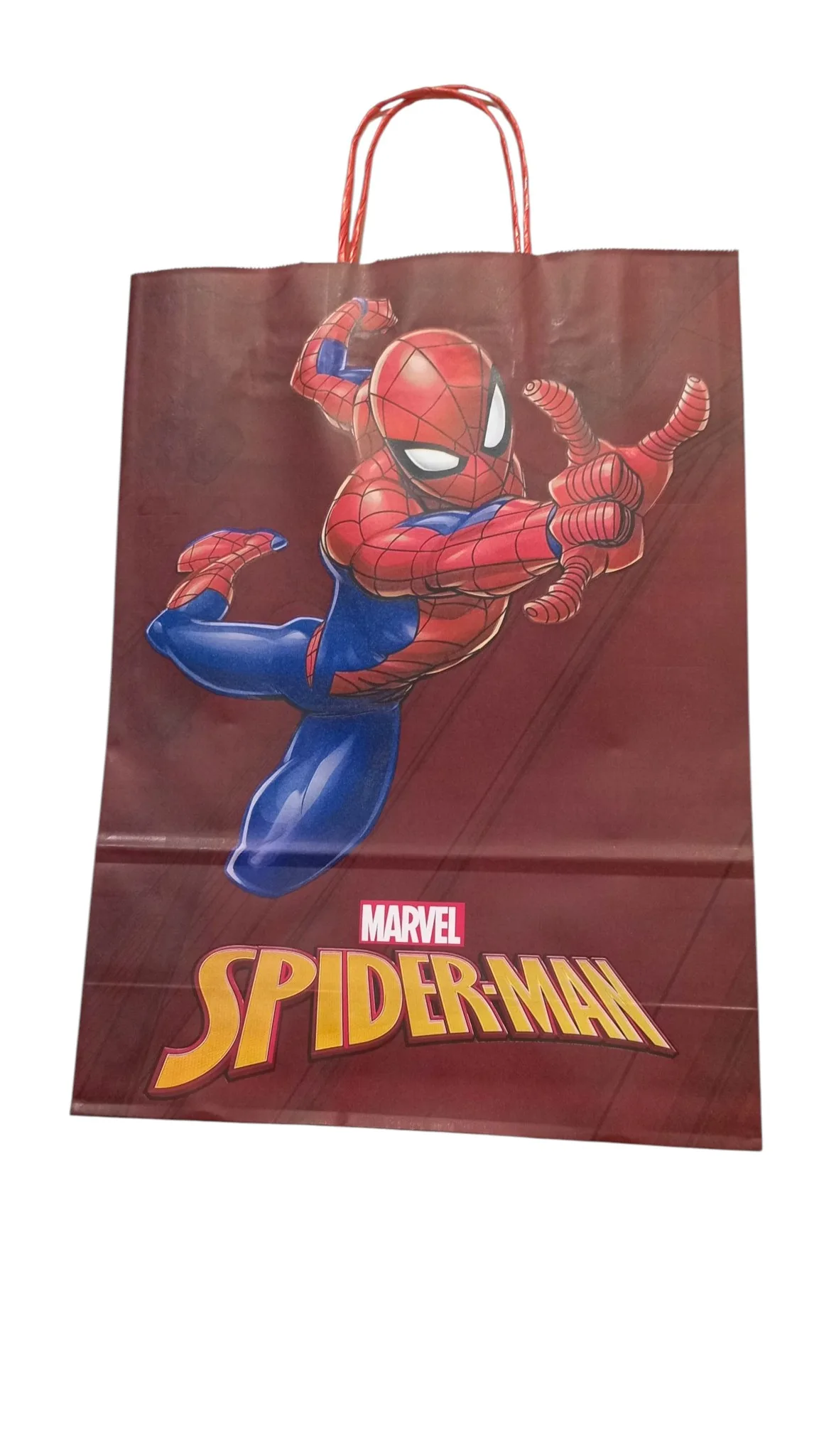 BOLSA FANTASIA MARVEL SPIDERMAN 30X12X41 APROX.