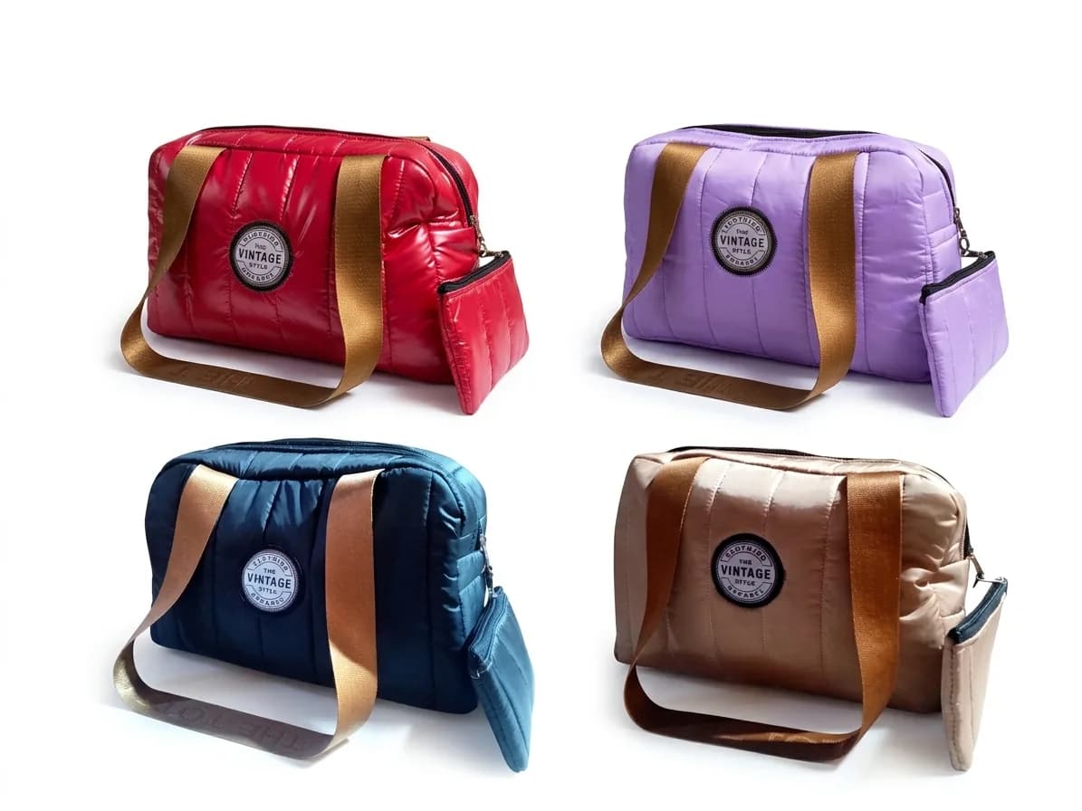 CARTERA PUFFER COLORES