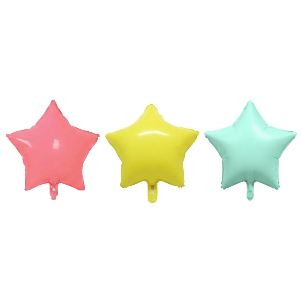 GLOBO ESTRELLA COLOR PASTEL