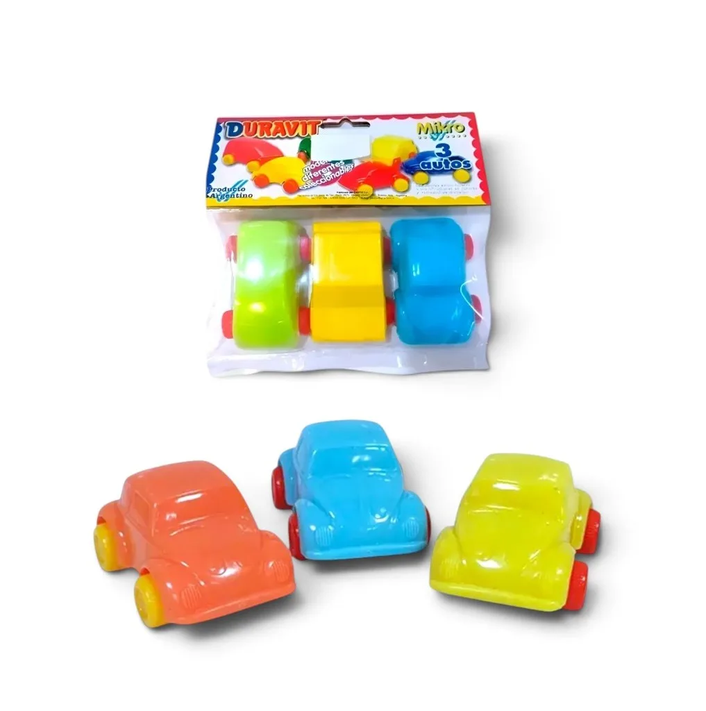 SET DE 3 AUTOS