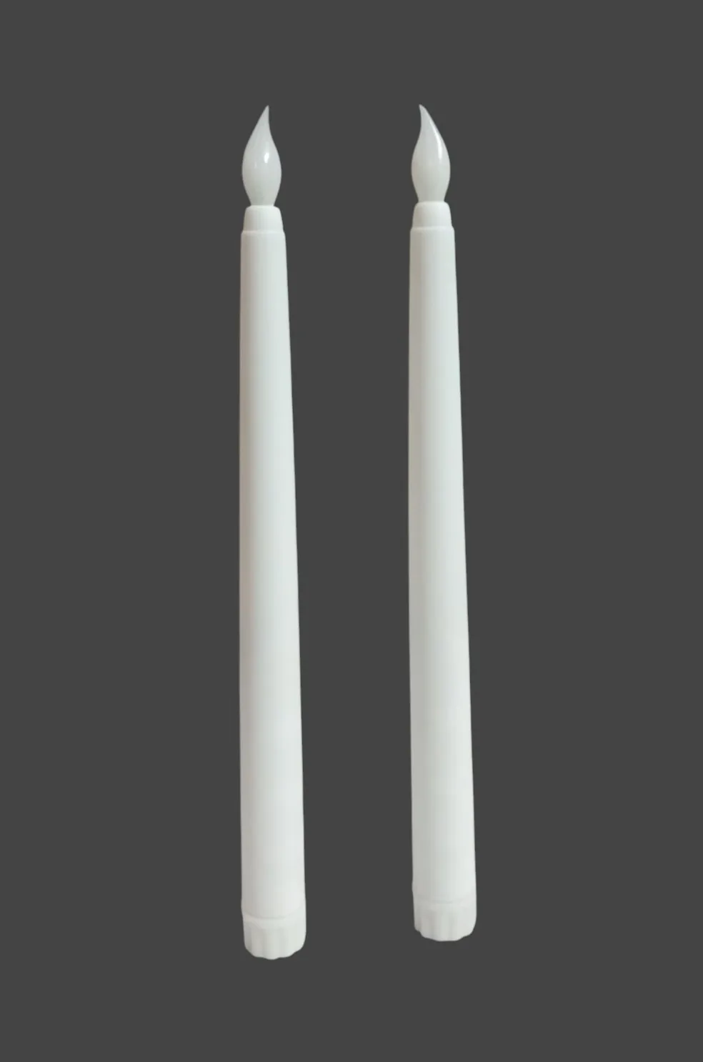 VELAS LED EN BLISTER X 2 - 24CM APROX